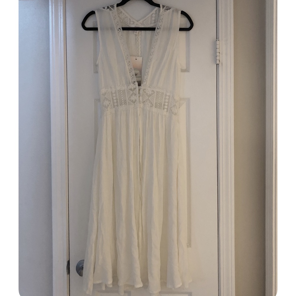 Boho beach coverup!
